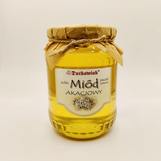 Miód akacjowy 900g - zestaw 6szt