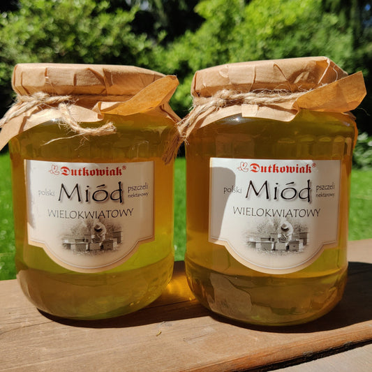 Miód wielokwiatowy płynny 900g