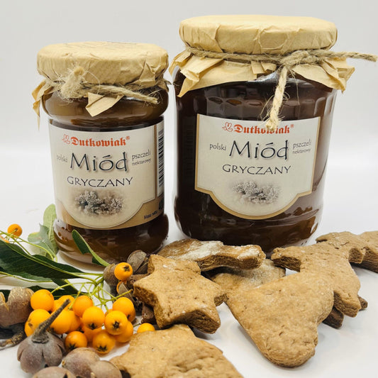 Zestaw 6 x Miód gryczany 900g